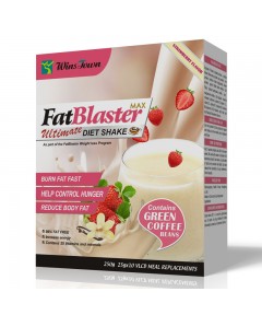 Fatblaster Diet Shake,Weight Loss Meal Replacement,Strawberry Flavor